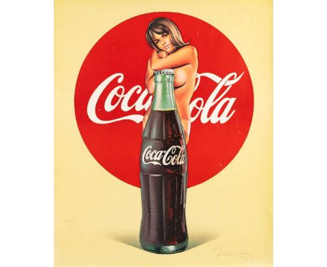 * Mel Ramos [1935-2018]-Lola Cola [1972] - lithograph,:-Edition Bischofberger Zurich, signed and dated '72 bottom rightnumber