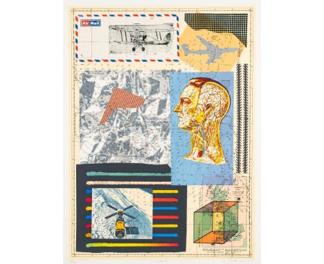 * Chris Plowman [1952-2009]-Chart,:- colour print,signed, inscribed and numbered 18/35, sheet size 74 x 57cm, unframed.