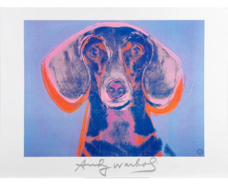 After Andy Warhol [1928-1987]-Portrait of Maurice,:-Scottish National Gallery poster, 199861 x 80cm, together with a folio of