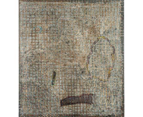 * Camilla Nock [b.1944]-Space in The Memory; Abstract,:-two, the first signed and inscribed on the reverseoils on canvas, 101