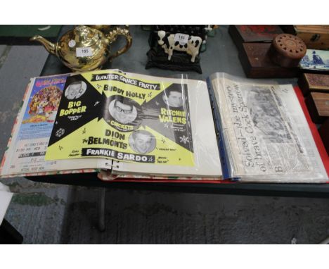 A COLLECTION OF VINTAGE THEATRE PROGRAMMES, TICKETS AND EPHEMERA 