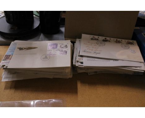 ONE HUNDRED FIRST DAY COVERS FROM BRITAIN AND THE COMMONWEALTH 