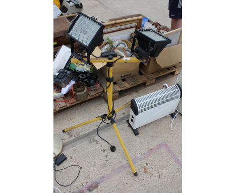 A TWO SPOT WORK LIGHT 