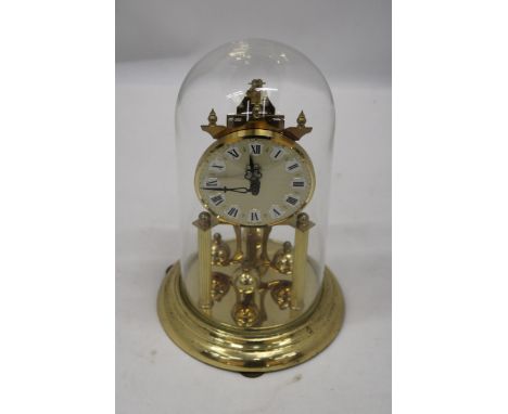 A VINTAGE GERMAN ANNIVERSARY CLOCK 