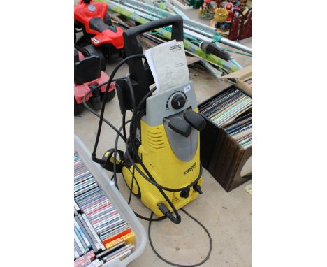 A KARCHER K 6.91 ELECTRIC PRESSURE WASHER WITH MANUAL 