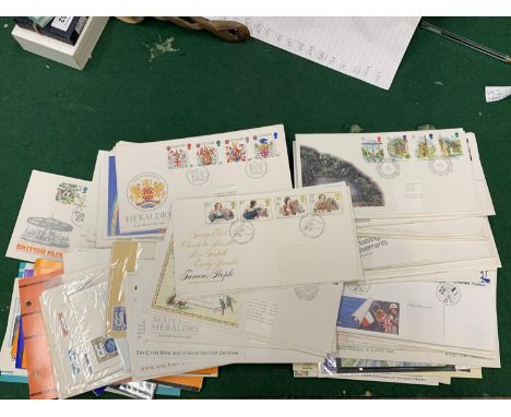 A LARGE COLLECTION OF FIRST DAY COVERS 