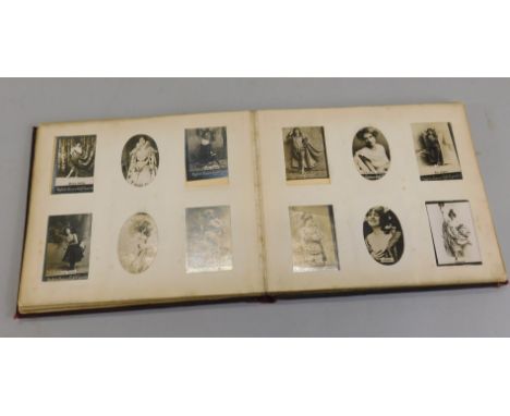 Various Ogdens photographic cigarette cards, mainly depicting actresses, some from the Ogdens Guinea Gold Series.