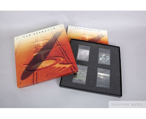Led Zeppelin Light and Shade four cassette box set    re-mastered by Jimmy Page in 1990 and covering the very best of their r