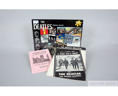 The Beatles Bulletin Hard Days Night special to members script produced exclusively for members of the USA Fanclub in 1964 to