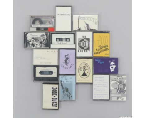 Seventy three (73) Demo tape cassettes of unsigned bands from the late 1980s and early 1990s  all in standard tape cassette p