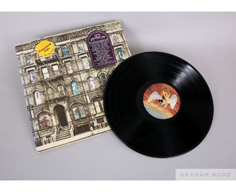 Led Zeppelin- Physical Graffiti early USA 1975 pressing, Swansong Records orange Promotional Copy- Not for Sale sticker on th