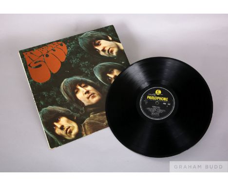 The Beatles - Rubber Soul album, Parlophone records PMC 1267 Mono 1965, Matrix number XEX579-4 second pressing  The vinyl is 