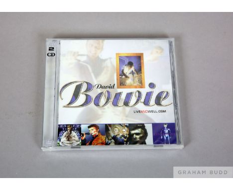 David Bowie- Live and Well 2 CD set by Risky Folio and released in 1999, this rare CD was available only only to subscribers 