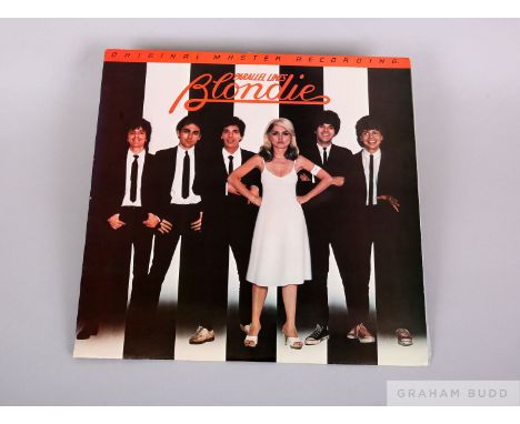 Blondie Parallel Lines original master recording  which is a white label Chrysalis Records lettered label pressed on high def