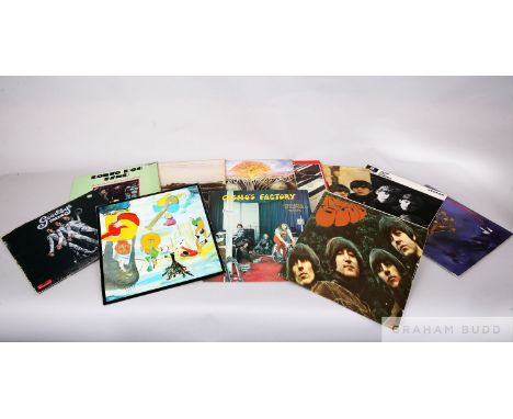 A selection of eleven Classic 60s and early 70s albums including a later Stereo pressing of With the Beatles, early second pr