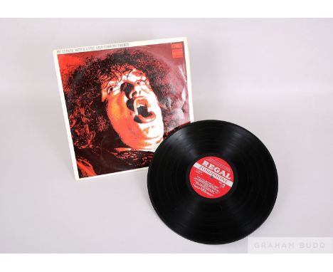 Joe Cocker With a  Little Help from My Friends album Regal Zonophone Records  No. SLRZ 1006 with flip back cover, matrix YCAR