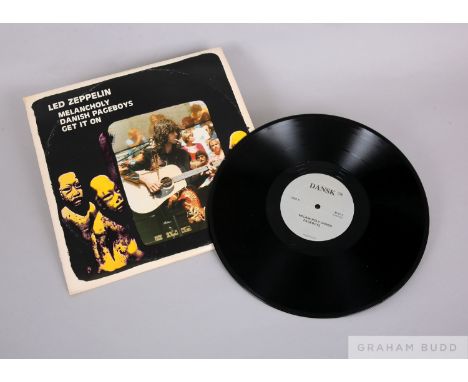 Led Zeppelin- Melancholy Danish Page Boys Get it On vinyl triple album recorded on July 7th, 1979 at the Falconer Theatre in 