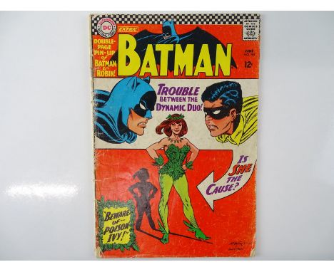 BATMAN #181 - (1966 - DC) - First appearance of Poison Ivy - Carmine Infantino and Murphy Anderson cover and centerfold pin-u