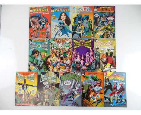 GREEN LANTERN GREEN ARROW + SAGA OF RA'S AL GHUL + DEADMAN (13 in Lot) - (DC) - Reprints the classic Neal Adams' issues &amp;