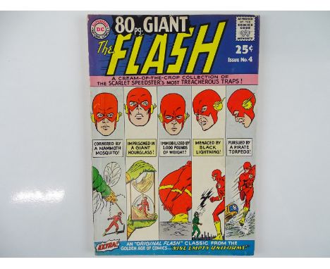 FLASH GIANT-SIZE #4 - (1964 - DC) - First Giant-Size Flash + Reprints early Silver Age stories plus a Golden Age Flash featur