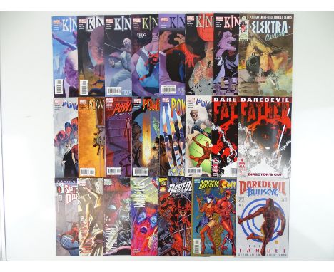 DAREDEVIL - (23 in Lot) - MARVEL) - ALL First Printings - Includes KINGPIN (2002/03) #1, 2, 3, 4, 5, 6, 7 + DAREDEVIL: FATHER