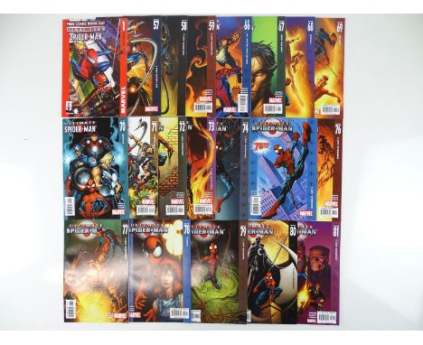 ULTIMATE SPIDER-MAN (20 in Lot) - (2002/05 - MARVEL) - ALL First Printings - Includes Issues #1 (Free Comic Book Day Edition)