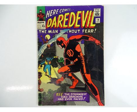 DAREDEVIL #10 - (1965 - MARVEL - UK Price Variant) - First appearance of the Ani-Men + Organizer appearance - Cover and inter