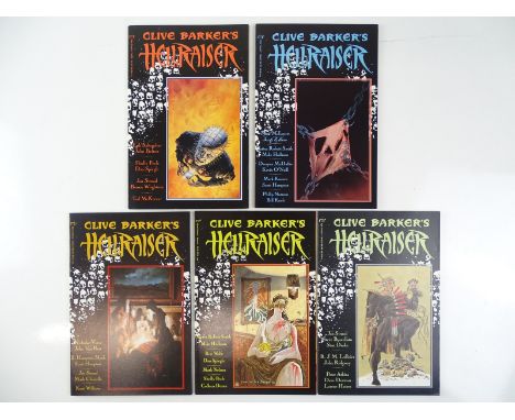 HELLRAISER #1, 2, 3, 4, 5 - (5 in Lot) - (1989/90 - EPIC/MARVEL) - All FIRST Prints - Flat/Unfolded