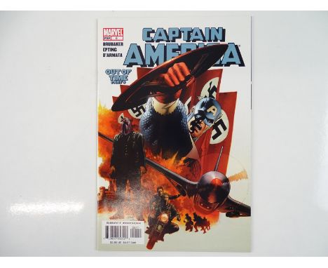 CAPTAIN AMERICA #6 - (2005 - MARVEL) - Modern KEY BOOK - First full appearance of Bucky Barnes as the Winter Soldier, who fir