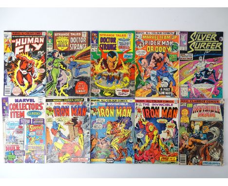 MARVEL MIXED COMIC LOT - (10 in Lot) - (MARVEL) - Includes HUMAN FLY (1977) #1 + STRANGE TALES: DOCTOR STRANGE (1966/67) #150