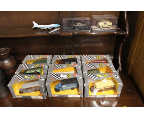 A collection of boxed Corgi Classics model vehicles 
