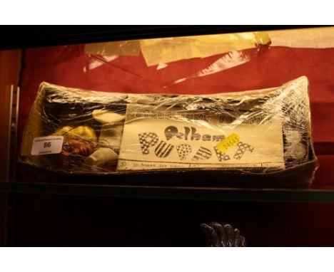 A boxed Pelham puppet