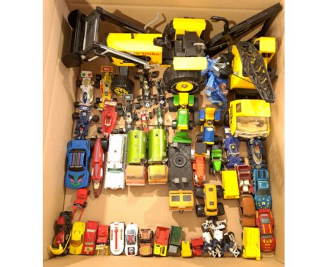 Corgi, Tonka &amp; Similar, a unboxed Group of Commercial Vehicles. Although unchecked for completeness condition appears Fai