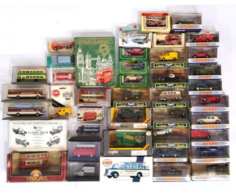 Matchbox, Corgi The Original Omnibus Company, Oxford Diecast and similar, a boxed group comprising Matchbox The Dinky Collect