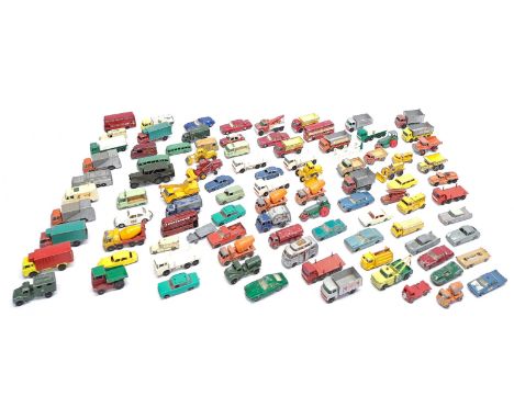 Dinky, Matchbox &amp; similar, an unboxed Car, Commercial &amp; similar group. &nbsp;Although unchecked for completeness cond