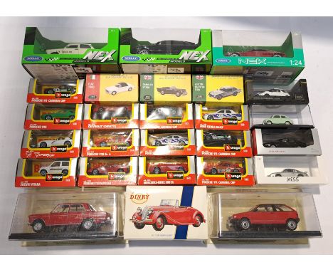 Bburago, Welly &amp; Similar, a boxed Group of Mixed Scale Commercial Vehicles. Includes NEX Models Series with others. Altho
