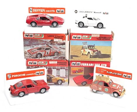 Polistil, &nbsp;1:25 Scale, a boxed Car group. &nbsp;Includes Ferrari 308 GTB &amp; Lancia Stratos &ldquo;Memphis&rdquo;. &nb