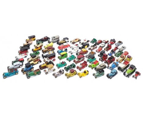Dinky, Matchbox, Corgi, Lledo &amp; similar, an&nbsp;unboxed Vintage Car&nbsp;group. &nbsp;Although unchecked for completenes