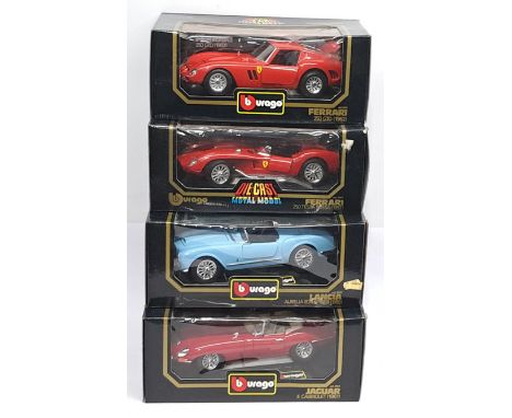 Bburago, 1:18 Scale, a boxed Performance Car group. &nbsp;Includes Ferrari 250 Testa Rossa (1957) &amp; Lancia Aurella B24 Sp