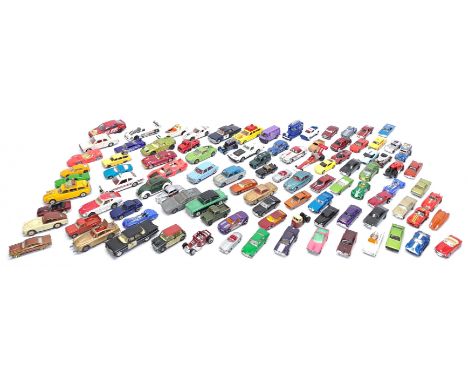 Dinky, Matchbox, Corgi, Mattel Hot Wheels &amp; similar, an unboxed Car &amp; Commercial group. &nbsp;Although unchecked for 