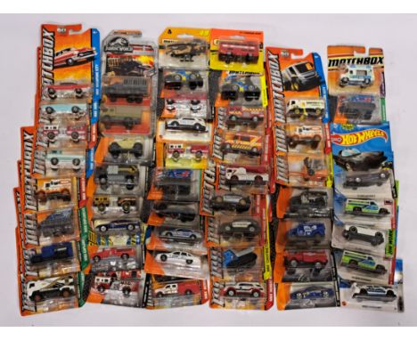Matchbox and Hot Wheels a carded group, to include; TV/Film Related, Commercial Vehicles, Classic Cars and others. Conditions