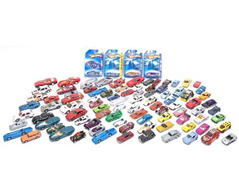 Corgi, Mattel Hot Wheels &amp; similar, an unboxed &amp; bubble carded Car group. &nbsp;Although unchecked for completeness c