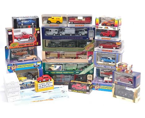 Matchbox The Dinky Collection, Ertl, Lledo &amp; similar, a boxed Car, Commercial &amp; Military group. &nbsp;Although unchec