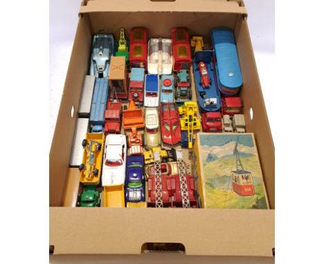 Corgi, Dinky &amp; Similar, a unboxed Group of Commercial Vehicles. Although unchecked for completeness condition appears Fai