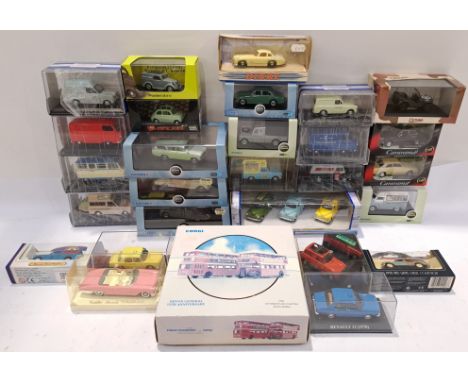 Oxford Diecast, Brumm &amp; Similar, a boxed Group of Mixed Scale Commercial Vehicles. Although unchecked for completeness co