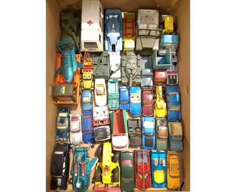 Corgi, Tonka &amp; Similar, a unboxed Group of Commercial Vehicles. Although unchecked for completeness condition appears Poo