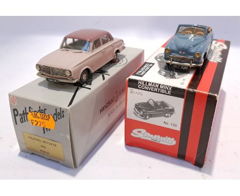Somerville &amp; Pathfinder Models, a boxed Pair of 1:43 Scale Vintage Vehicle Models. Includes No. 133 Hillman Minx Converti