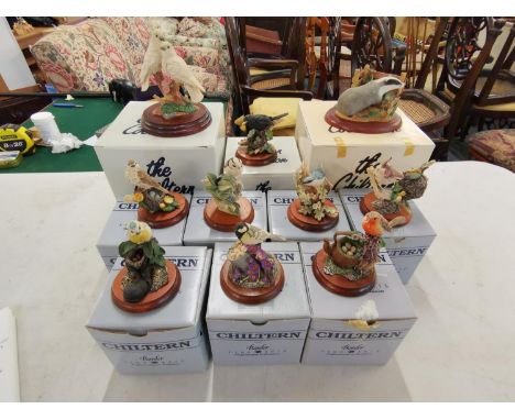 Ten Border Fine Arts sculptures from the Chiltern collection, all in original boxesLocation: 11:4 