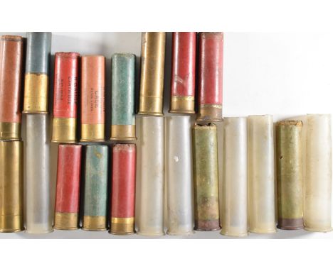 Twenty 8 bore shotgun cartridges, full and empty, most Eley-Kynoch and Eley PLEASE NOTE THAT A VALID RELEVANT FIREARMS/SHOTGU