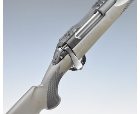 Sabatti .270 bolt-action rifle with semi-pistol grip and forend, raised cheek-piece to the composite stock, sling suspension 